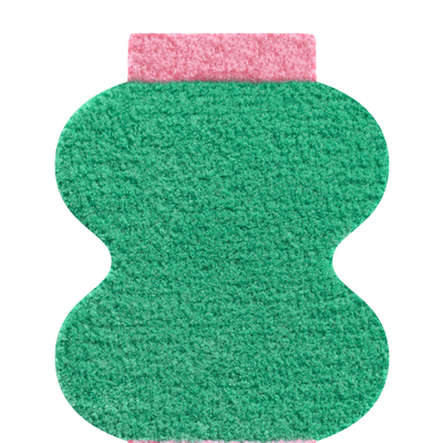 LANTERN - Emerald green / Pink