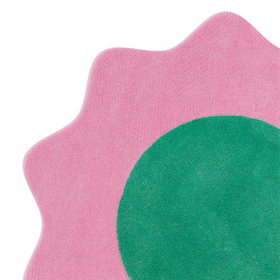 POZZI - Emerald green / Pink